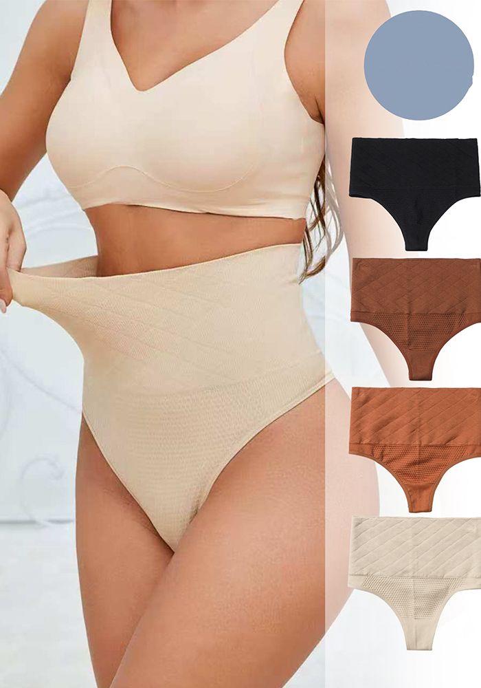 Culottes Taille Haute Sans Couture Culottes Sculptantes Élasthanne Femme