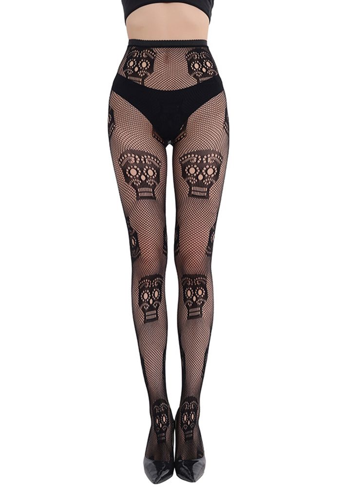 Collants pour femmes, bas, collants en résille creuse