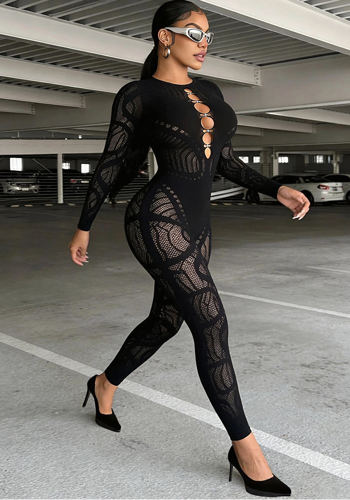 Body en Strass Creux pour Femmes en Vacances