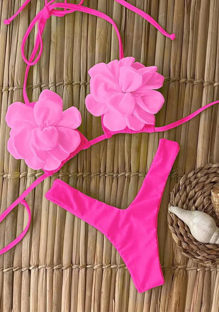 Bikini Floral Femme Sexy Deux-Pièces