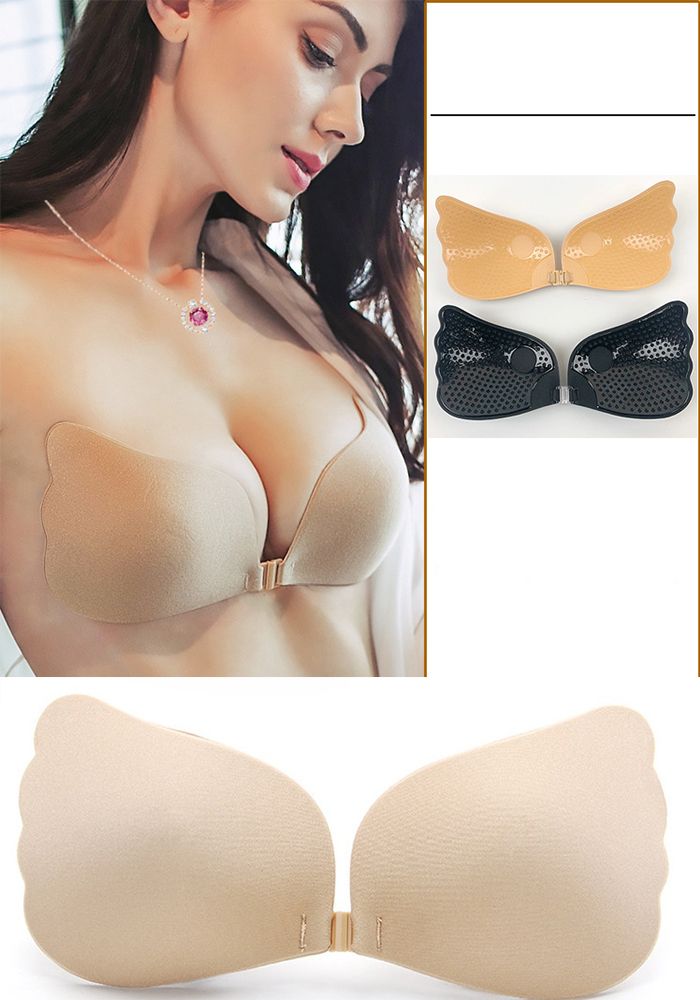 Couvre-nipples en silicone invisible sans couture pour femmes avec élévation des ailes anti-dysfonctionnement de garde-robe