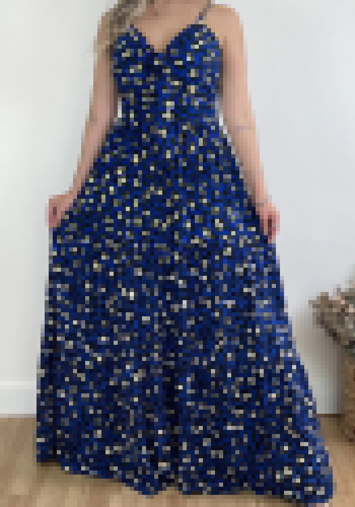 Robe A-Line sans manches imprimée léopard pour femmes