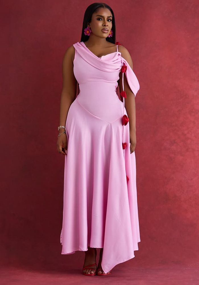 Robe Maxi Slim à Bretelles Épaules Dégagées Chic d'Été pour Femme