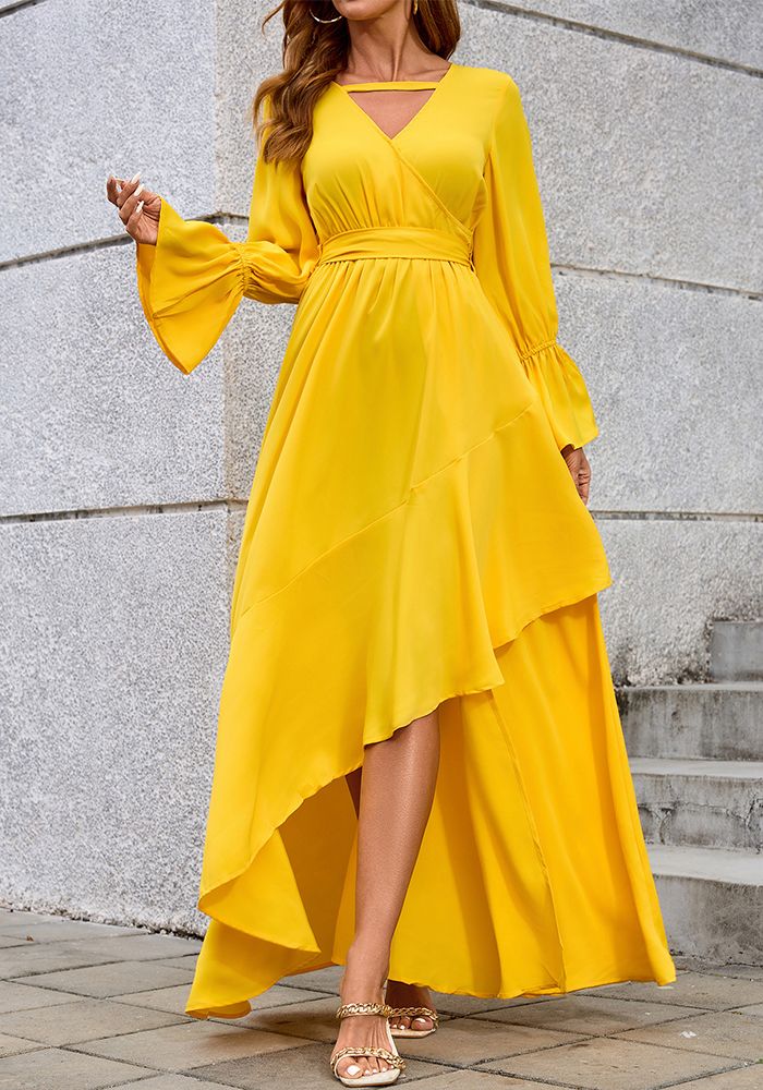 Robe de Soirée Irregulière pour Femmes