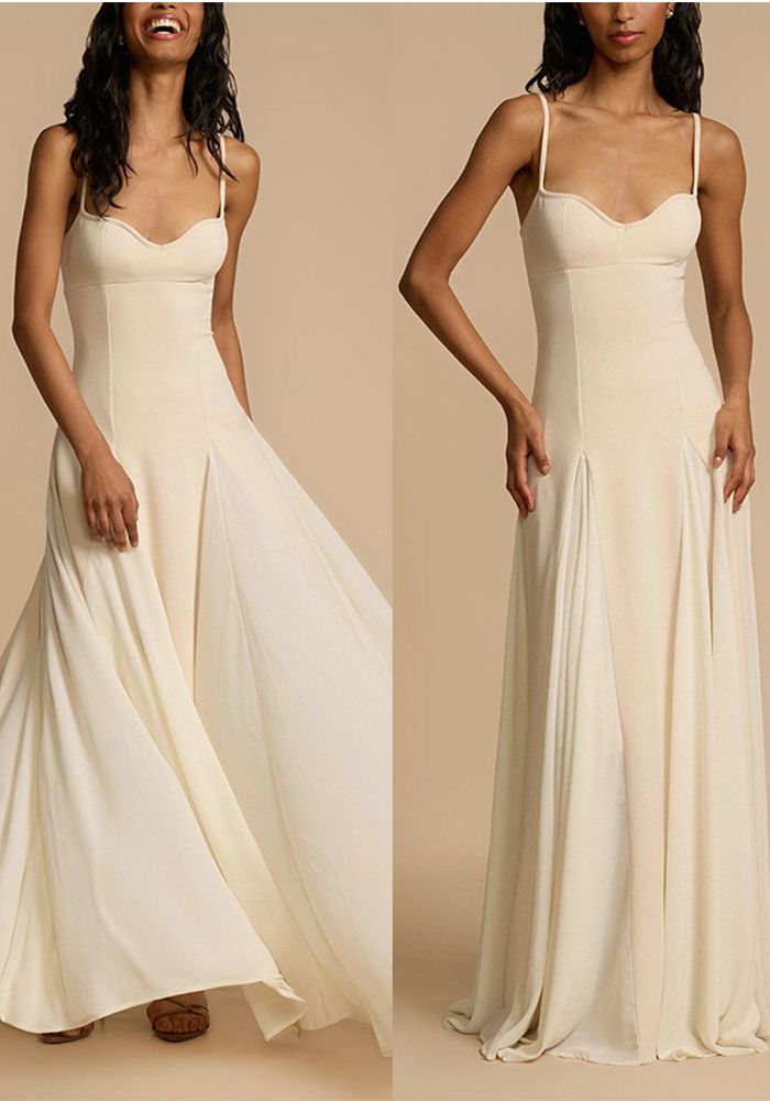 Robe à zip décontractée avec bretelles pour femmes