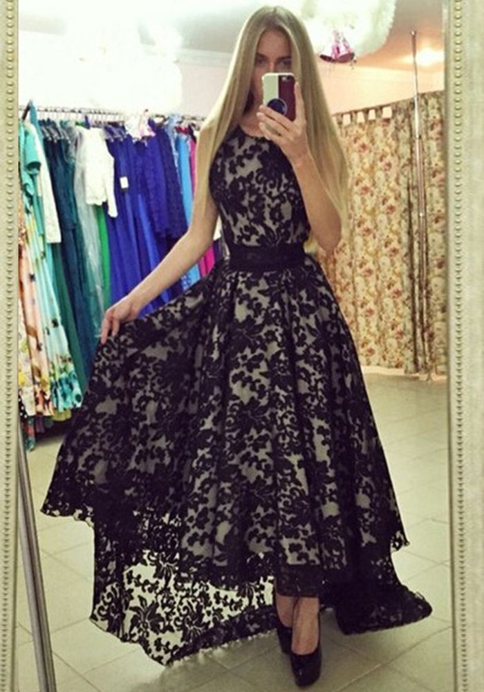 Robe Tuxedo Asymétrique Sans Manches d'Été pour Femmes