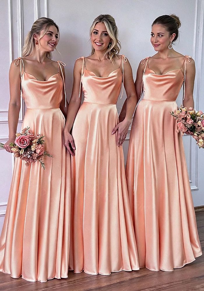 Robe de demoiselle d'honneur pour femmes