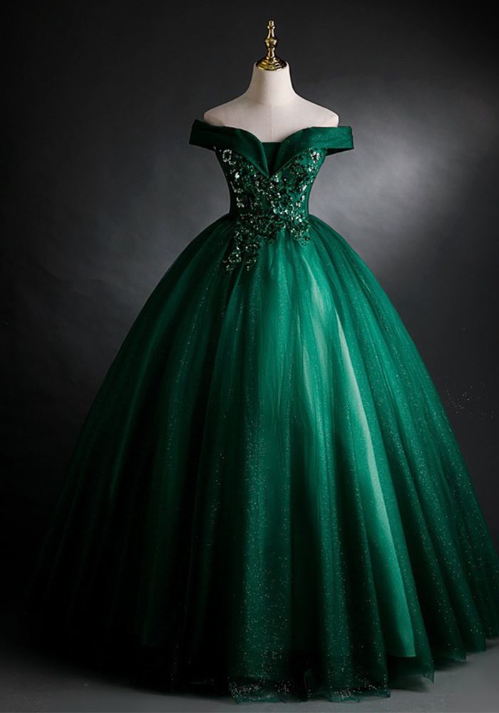 Robe de Soirée Femme Sans Épaules en Dentelle et Sequins (Temps de traitement de 3 à 6 jours)