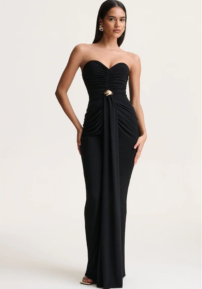 Robe maxi dos nu pour femmes