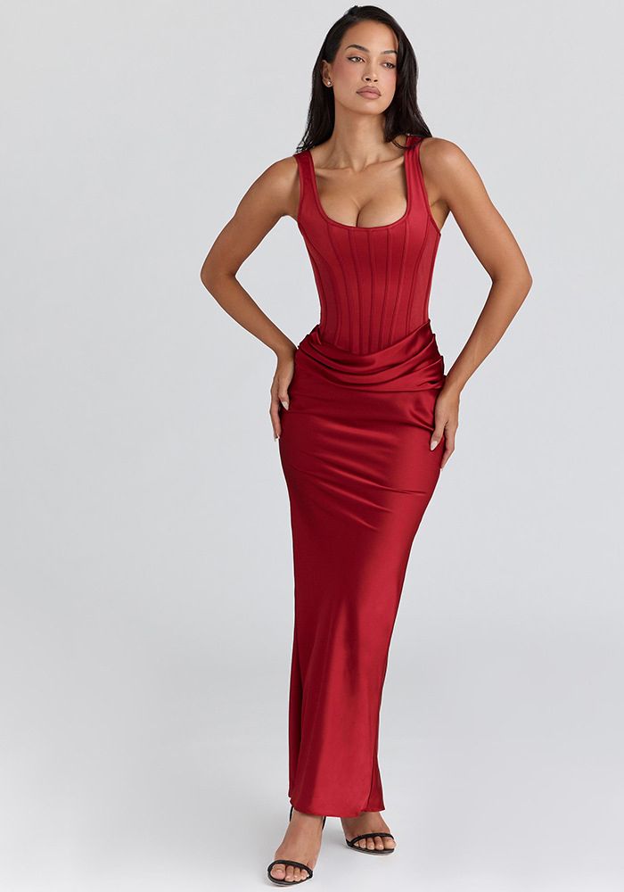 Robe Maxi Dos Nu Femme