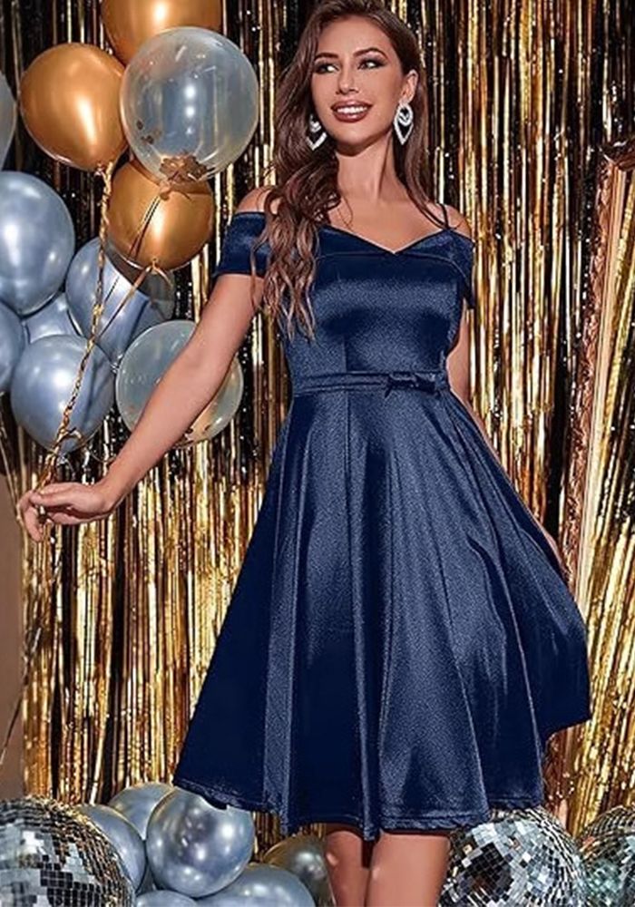 Robe Élégante à Bretelles pour Femmes (Le temps de traitement nécessite 3-6 jours)