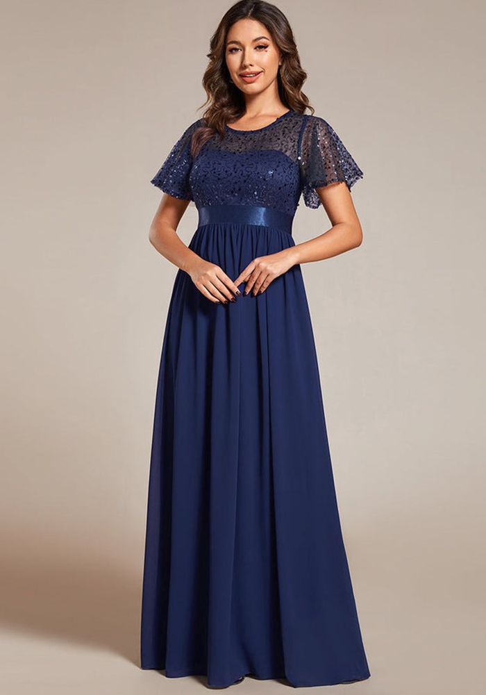 Robe Élegante à Paillettes pour Femmes en Été