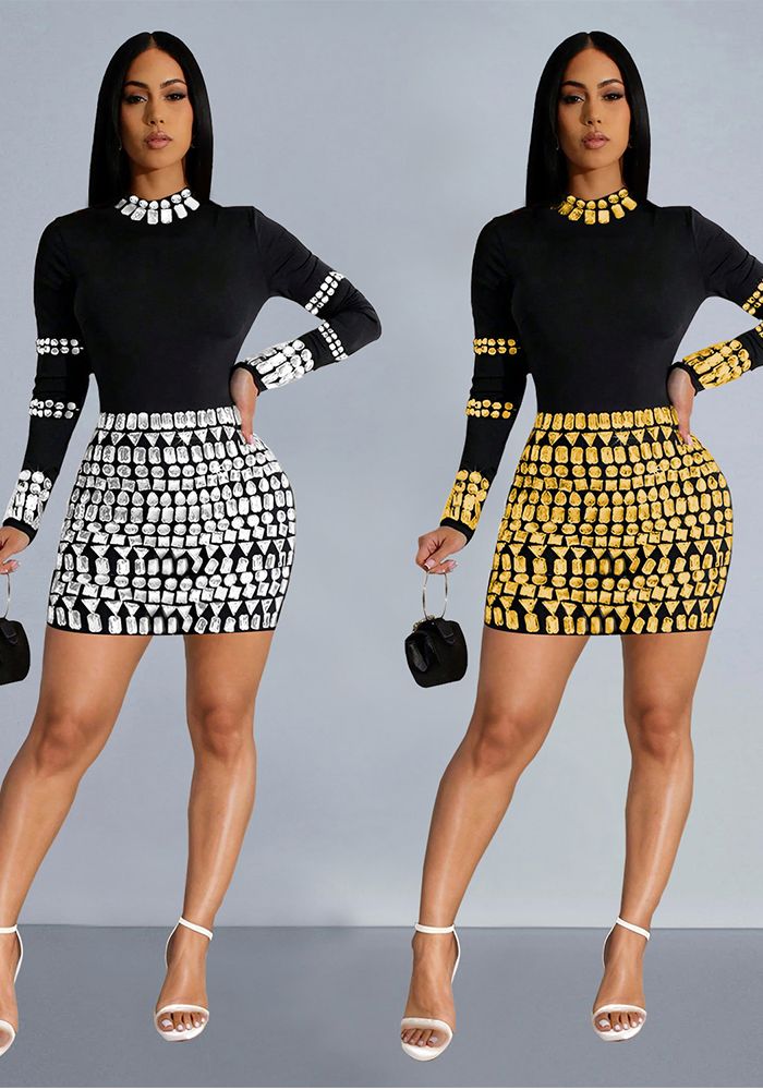 Robe de soirée décontractée slim à perles pour femmes à la mode